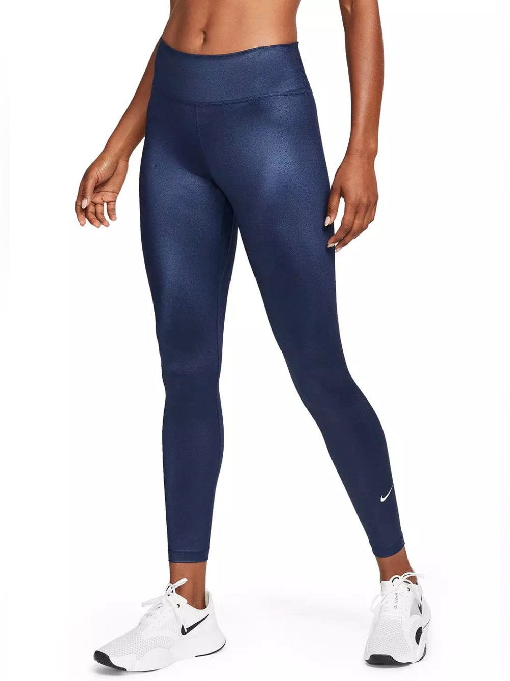 Nike One Women's Mid-Rise Shine Leggings